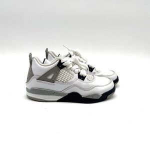 Jordan 4 Retro Little Kids ‘Midnight Navy’